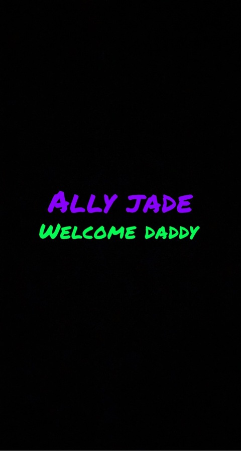 allyjade20 onlyfans leaked picture 1