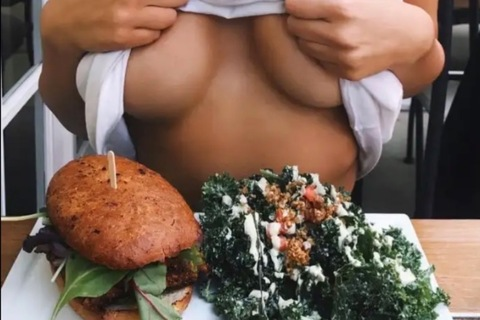 eating_topless onlyfans leaked picture 1