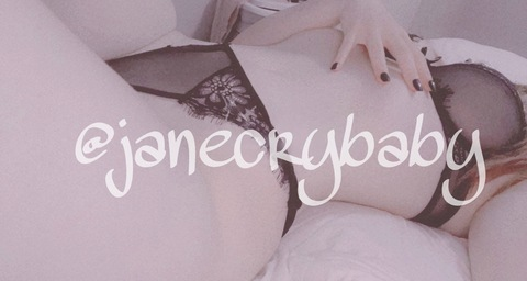 janecrybaby onlyfans leaked picture 1