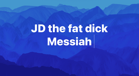 jdthemessiah onlyfans leaked picture 1