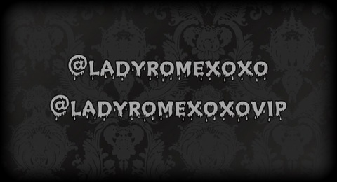 ladyromexoxovip onlyfans leaked picture 1