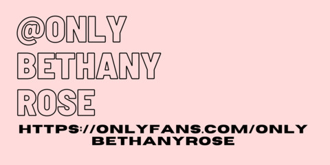 onlybethanyrose onlyfans leaked picture 1