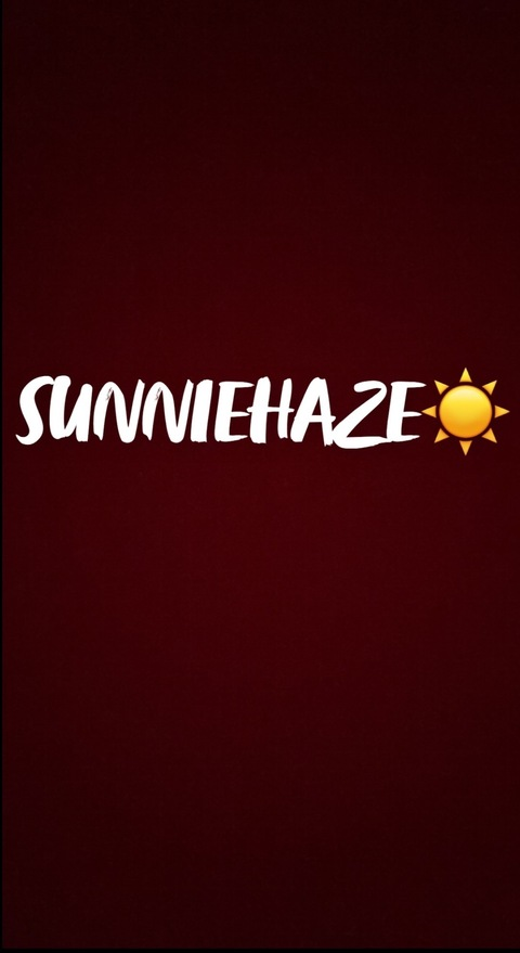 sunniehaze1 onlyfans leaked picture 1